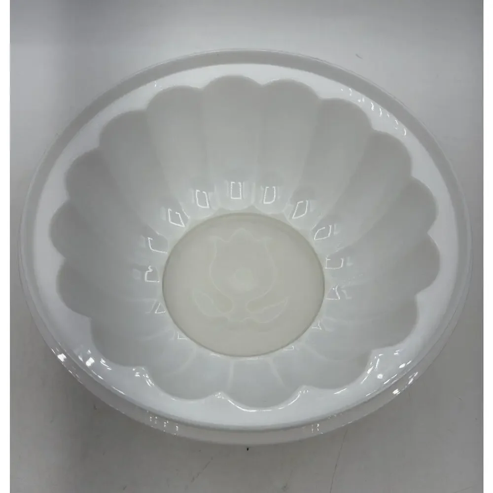Vintage‎ TUPPERWARE Jell-n-Serve Jello Mold Tray 4 Lid Designs